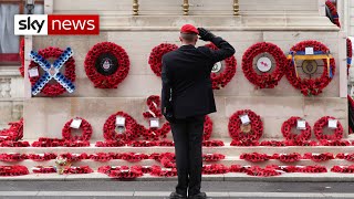 Armistice Day UK falls silent to remember war dead [upl. by Leonie4]