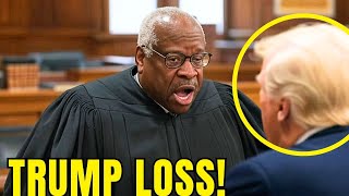 Trump PISSED at CLARENCE THOMAS After COURT LOSS Today [upl. by Arym]