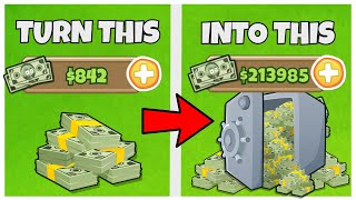 The FASTEST Way To Make Monkey Money In Bloons TD 6 [upl. by Nodnahs]