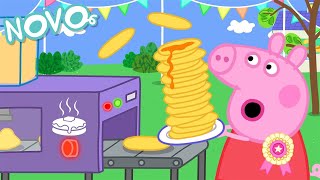 Peppa Pig Português Brasil 🥞Festival de Panquecas🍓 NOVO Contos da Peppa Pig [upl. by Armin]