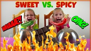 SWEET vs SPICY CHALLENGE  Magic Box Toys Collector [upl. by Lewls]