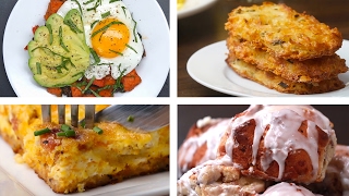 7 Easy Weekend Brunch Recipes [upl. by Ahsinyd]