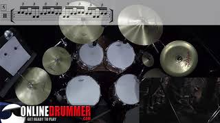 Sixteenth Note Triplet Fills and Exercises Drum Lesson [upl. by Armillia55]