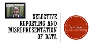 Selective Reporting and Misrepresentation of Data [upl. by Annahpos5]