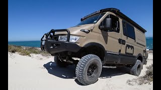 Iveco Daily 4x4 extreme off road van tour 2 [upl. by Ahsinnor]