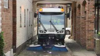 Archive Johnston Sweepers C400 MidSized Sweeper [upl. by Neuberger]