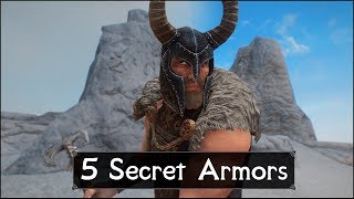 Skyrim Top 5 Secret and Unique Armors You May Have Missed in The Elder Scrolls 5 Skyrim [upl. by Questa]