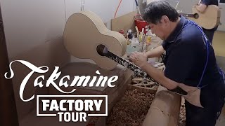 Takamine Guitars Factory Tour [upl. by Dorrehs]