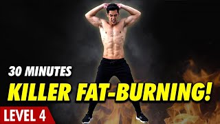 Favourite Level 4  Killer FatBurning Home Cardio [upl. by Hcelemile]