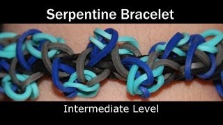 Rainbow Loom® Serpentine Bracelet [upl. by Sivrup]