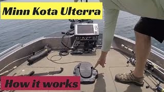 Minn Kota Ulterra  How it works [upl. by Chaffin]