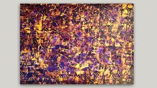 Painting Visual Textures with Acrylic Paint [upl. by Smallman385]