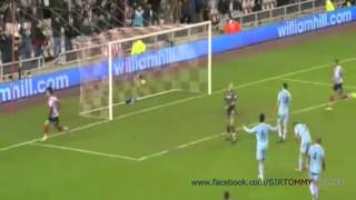 Sunderland 10 Man City  Ji goal Martin Tyler commentary [upl. by Assenad]