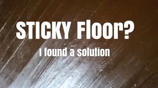 HOW TO Stain WOOD Floor  DIY  Stain Sticky Solutions [upl. by Nahsin]