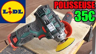 Polisseuse de rénovation 12V PARKSIDE LIDL Cordless Polisher Sander akkuAusbesserungspolierer [upl. by Lannie509]