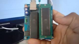 how to upload program in 8051 microcontroller [upl. by Eelahs]