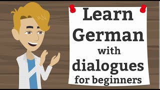 Online Deutsch lernen  Einfache Dialoge üben  Grammatik und Wortschatz [upl. by Gasser]