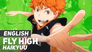 Haikyuu  quotFly Highquot Opening 4  ENGLISH Ver  AmaLee [upl. by Amikay]