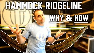 Hammock Ridgeline Setup and Tutorial  Why YOU Need One [upl. by Sleinad]