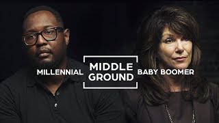 Millennials and Baby Boomers Seek To Understand Each Other  Middle Ground [upl. by Yenttihw]