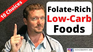 FOLATE Rich LowCarb Foods Folic Acid 2024 [upl. by Esinart]