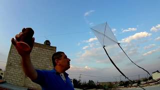 COMO HACER UN PAPALOTE How to make a kite fast and easy [upl. by Nallac]