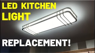 LED Ceiling Light Replacement  FULL INSTALL [upl. by Englis980]