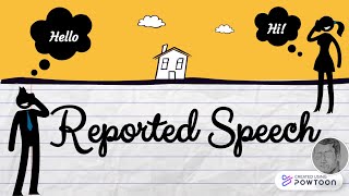 Grammar Introduction to Reported Speech [upl. by Ynnek]