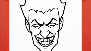 HOW TO DRAW THE JOKER [upl. by Monreal]