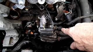 Vw 2 0L Crankshaft Sensor Removal [upl. by Gretel282]