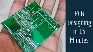 Learn PCB Designing in 15 Minutes [upl. by Lajes870]