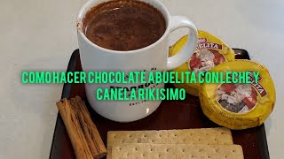 Como hacer choclate abuelita con Leche [upl. by Belding]