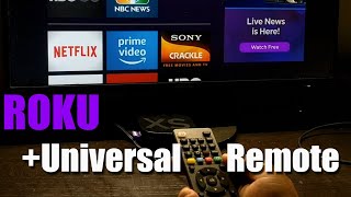 How to Control Roku with a Universal Remote [upl. by Nosmirc373]