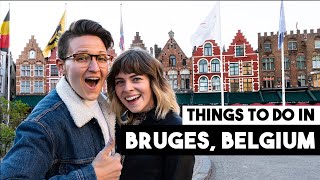 How to Spend the PERFECT DAY in Bruges Belgium  Europes cutest city [upl. by Akkim]