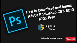 How to download and install adobe photoshop CS3 100 [upl. by Venice]