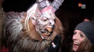 Schaurige Tradition Der Krampuslauf  Euromaxx [upl. by Feune818]