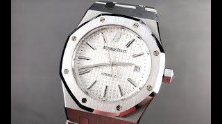 Audemars Piguet Royal Oak 39MM 15300STOO1220ST01 AP Watch Review [upl. by Onailime]