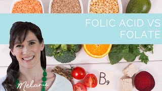 Folic acid vs folate dietitian explains [upl. by Eemaj335]