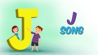 The Letter J Song  Alphabet Songs for kids  Nursery Rhymes by Kids Yogi [upl. by Llerdnad906]