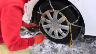 How to fit Snow Chains  QuickGrip [upl. by Dory]