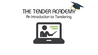 Tender Training Course [upl. by Arakaj]