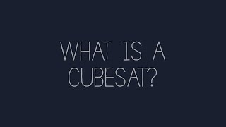 What Is A CubeSat [upl. by Ramel634]