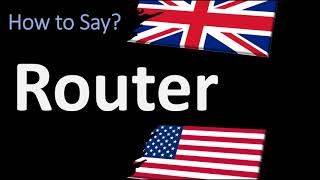 How to Pronounce Router CORRECTLY [upl. by Uah715]