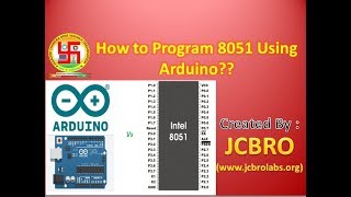 How to program 8051 microcontroller using Arduino [upl. by Charmine]