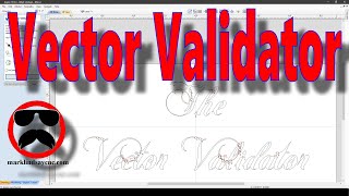 Using the Vector Validator in Cut2D VCarve and Aspire [upl. by Navillus452]