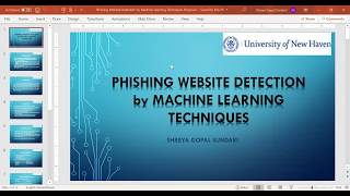 Phishing Website Detection by Machine Learning Techniques [upl. by Notnarb]