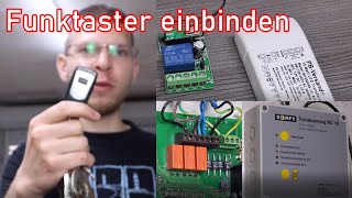 Funkfernbedienung  Funktaster einbinden ElektroM [upl. by Eicyac]