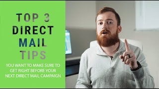 Real estate marketing  3 Direct Mail Tips [upl. by Ilatfan]