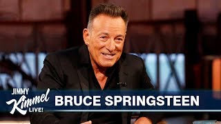 Jimmy Kimmel’s FULL INTERVIEW with Bruce Springsteen [upl. by Parfitt]