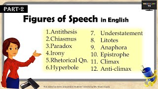 Top22 Figures of Speech in English PART2 [upl. by Niotna]